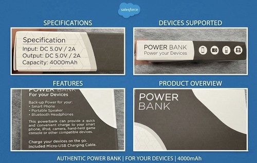 Portable power bank 4000 mah - power,