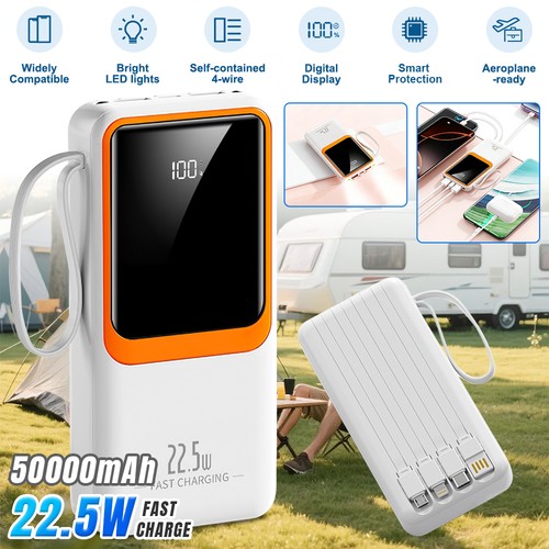 Portable power bank - portable, 50000mah