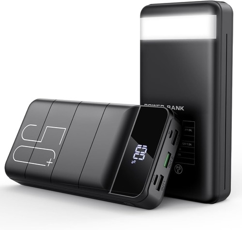 Power bank 50000mah 5w - bank, 22.5w