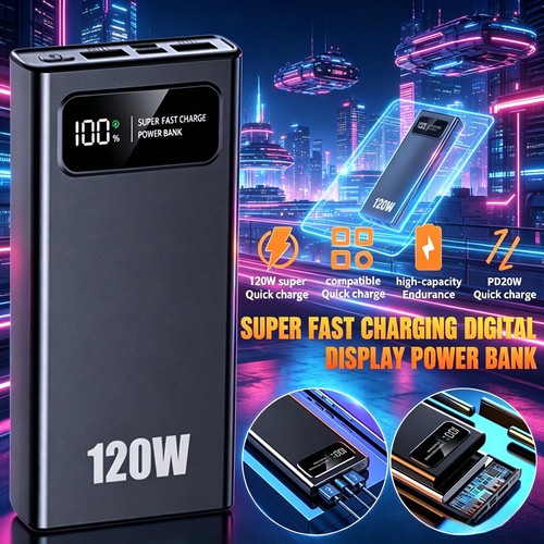 120w power bank fast charging - power,