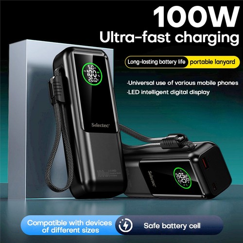 Power bank 50000mah portable - power,