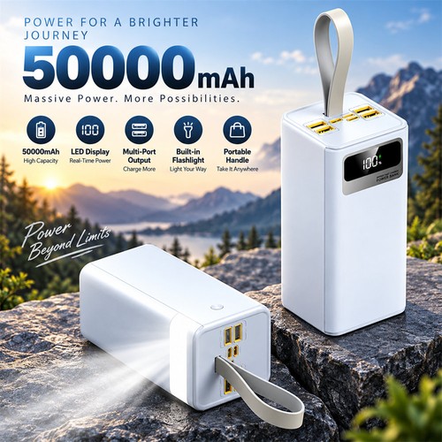 50000mah wireless power - 50000mah,