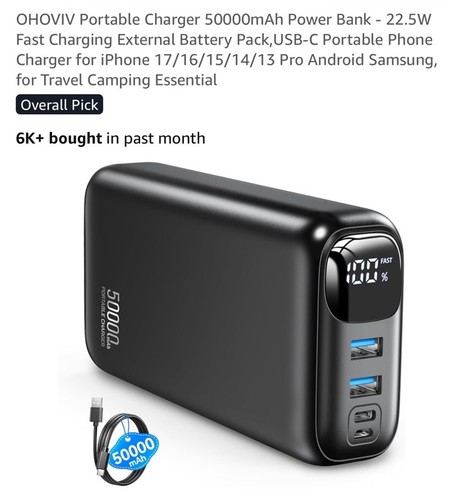 Ohoviv portable charger - portable,