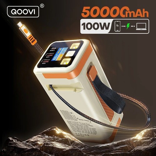 Qoovi 50000mah power bank - 50000mah,