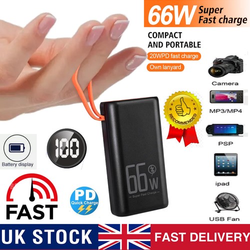 Fast charging pd66w portable - fast,