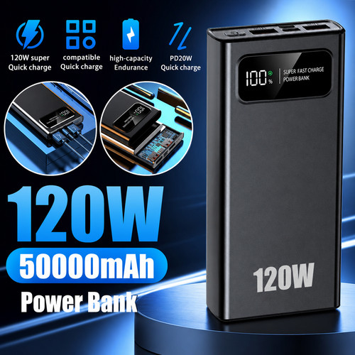 120w 50000mah portable power - portable,