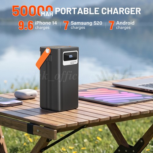 50000mah portable power - 22.5w,
